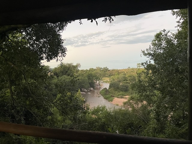 napi trail camp, view from accomodation